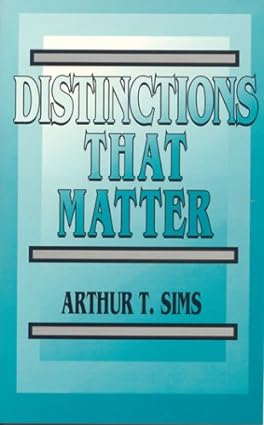 Distinctions that Matter