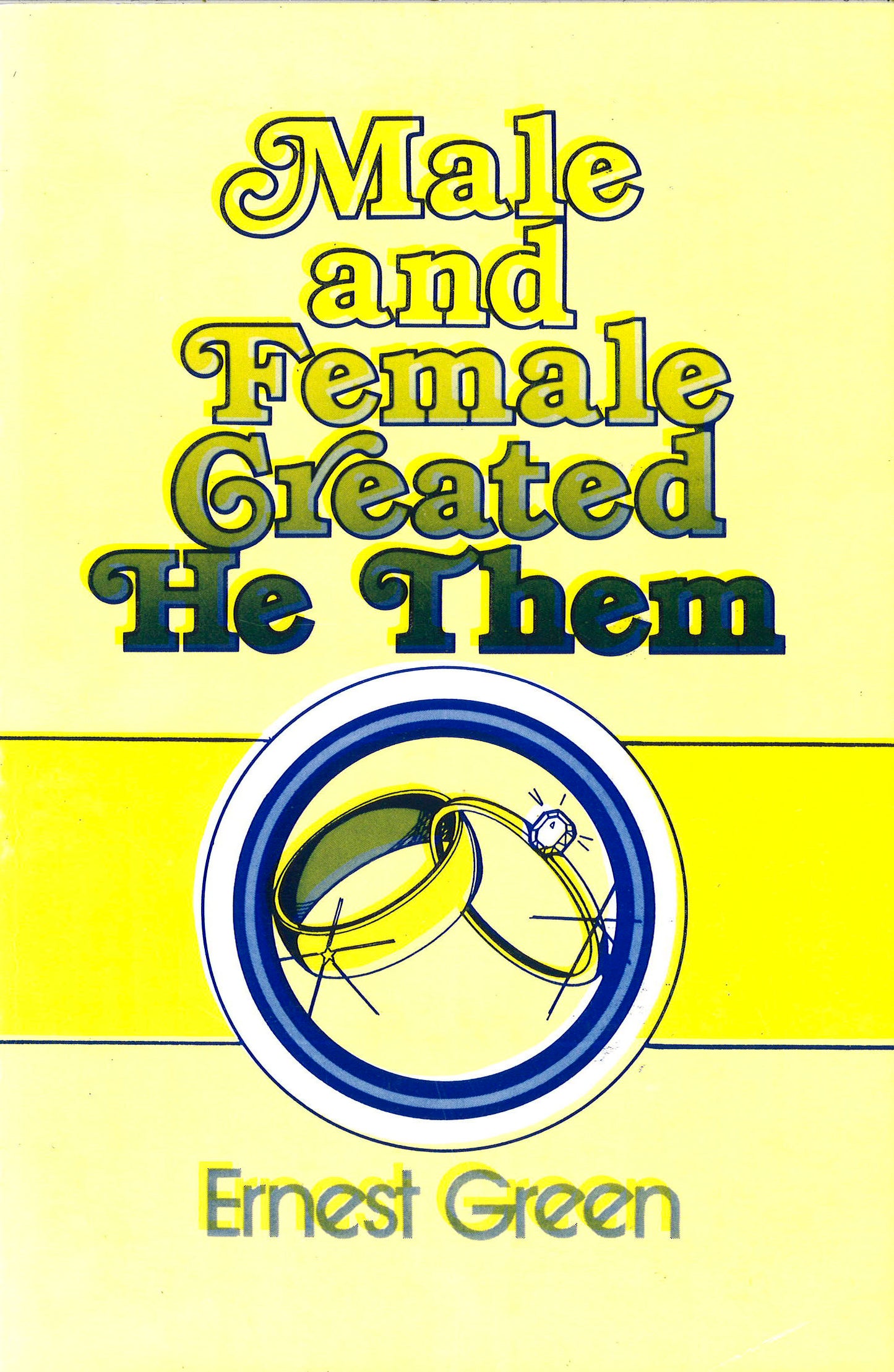 Male and Female Created He Them