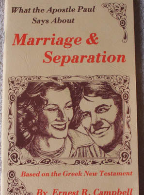 What the Apostle Paul Says about Marriage & Separation (Based on the Greek New Testament)