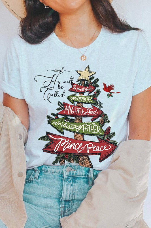 CHRISTMAS BIBLE VERSE  SHORT SLEEVE T-shirt