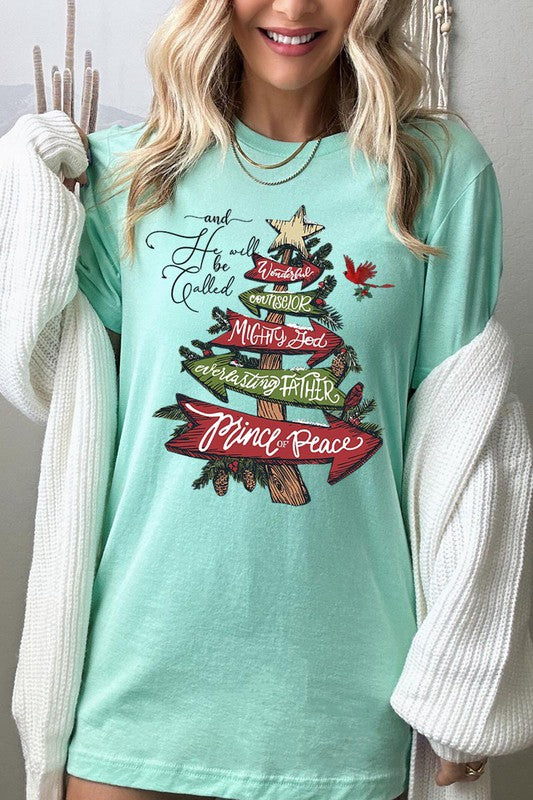 CHRISTMAS BIBLE VERSE  SHORT SLEEVE T-shirt