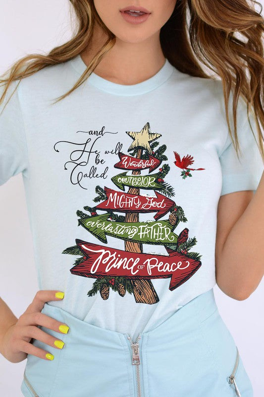 CHRISTMAS BIBLE VERSE  SHORT SLEEVE T-shirt