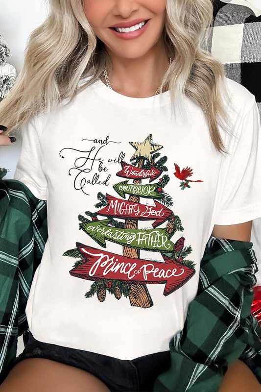 CHRISTMAS BIBLE VERSE  SHORT SLEEVE T-shirt