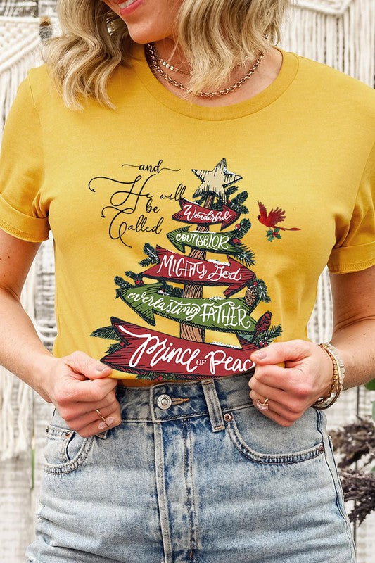 CHRISTMAS BIBLE VERSE  SHORT SLEEVE T-shirt