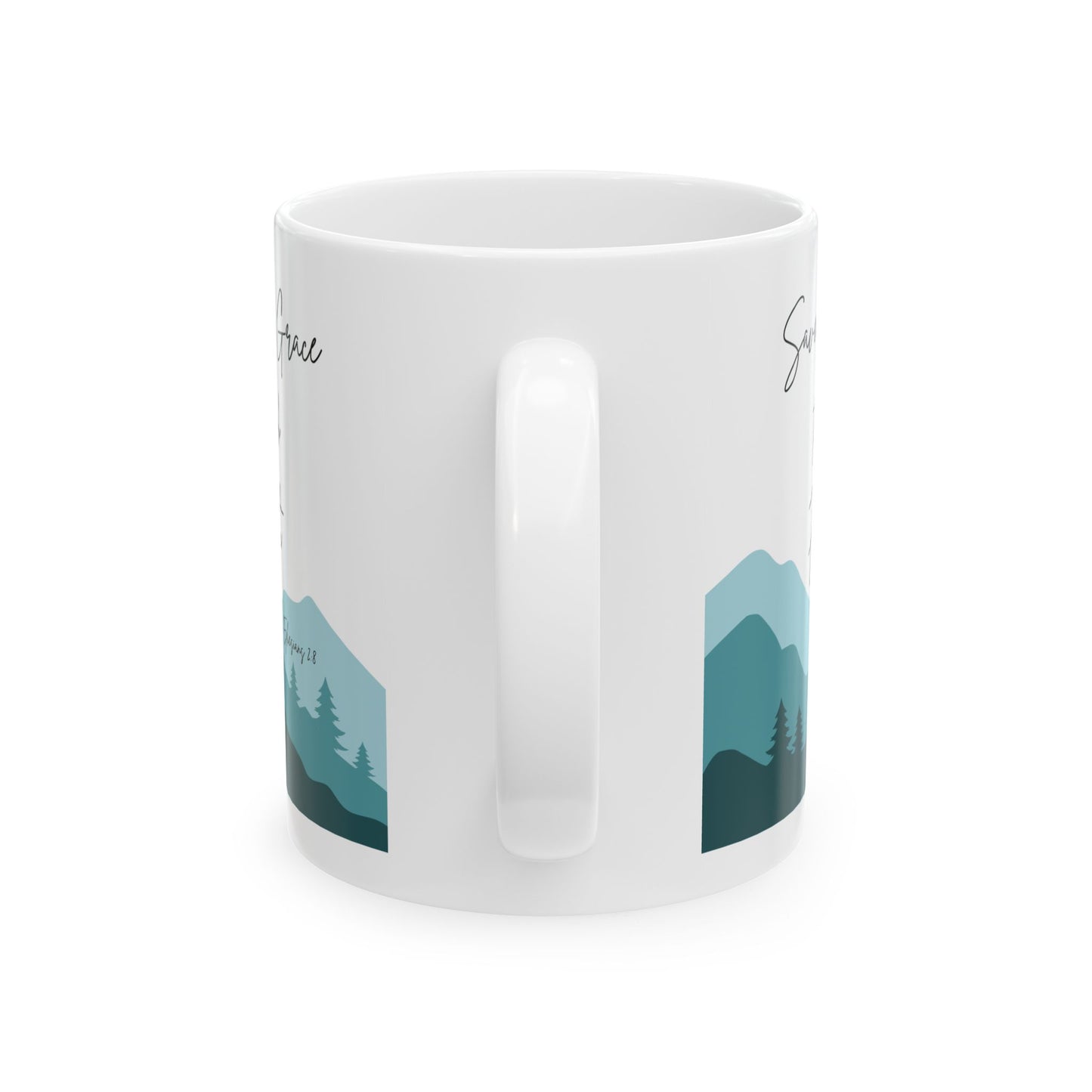 Saved By Grace Ceramic Mug (11oz)