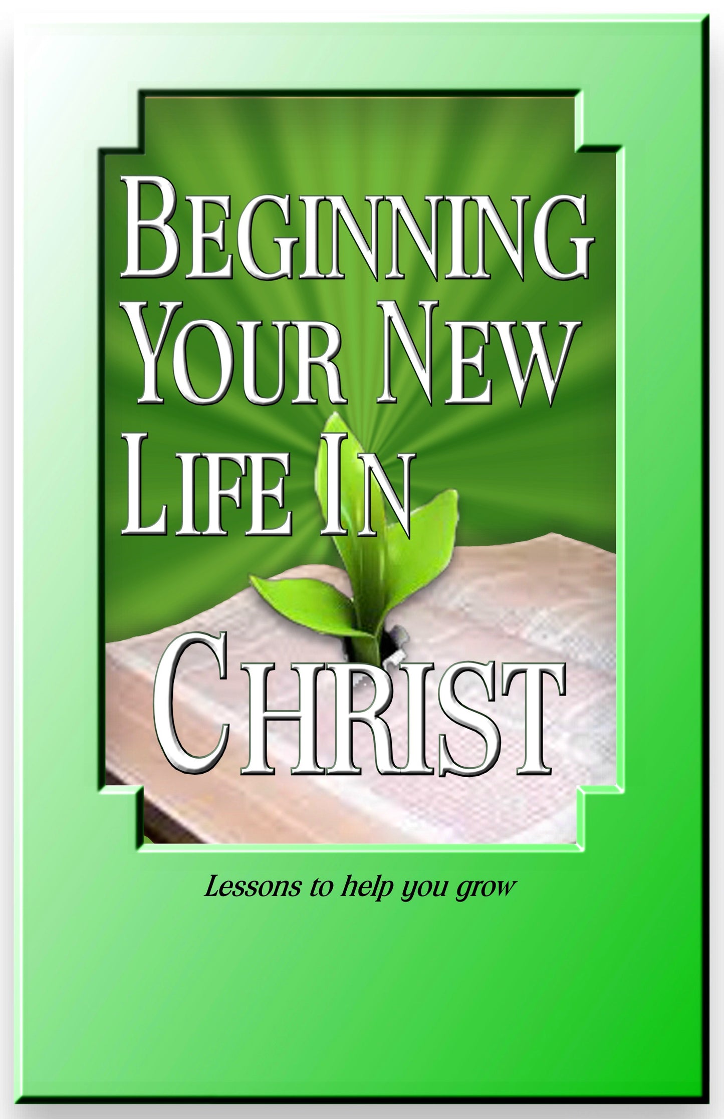 Beginning Your New Life in Christ