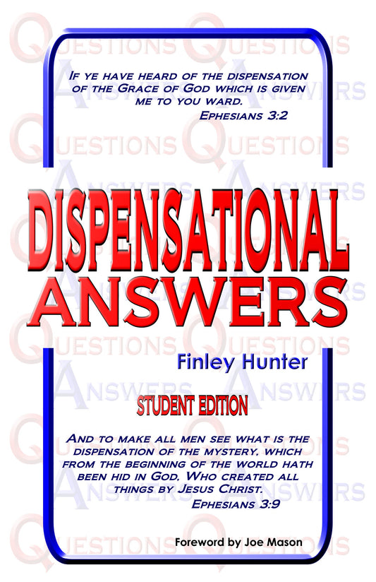 Dispensational Answers Study Guide