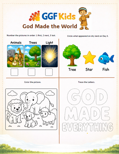 GGF Kids Curriculum_Kindergarten Quarter 1 Year 1