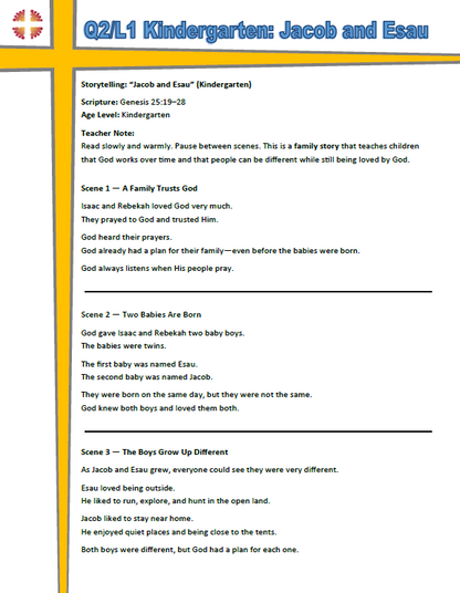 GGF Kids Curriculum_Kindergarten Quarter 2 Year 1