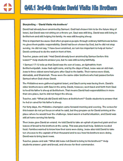 GGF Kids Curriculum_3rd & 4th Grade Quarter 4 Year 1