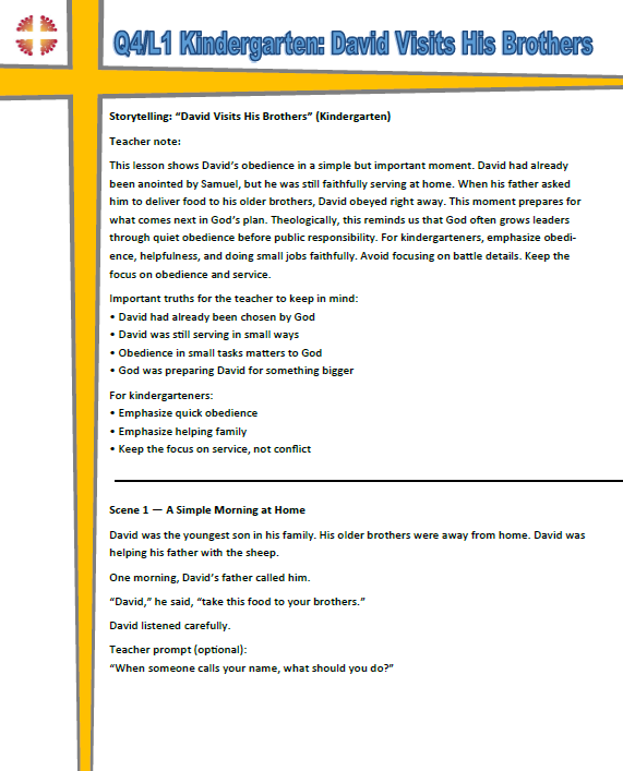 GGF Kids Curriculum_Kindergarten Quarter 4 Year 1