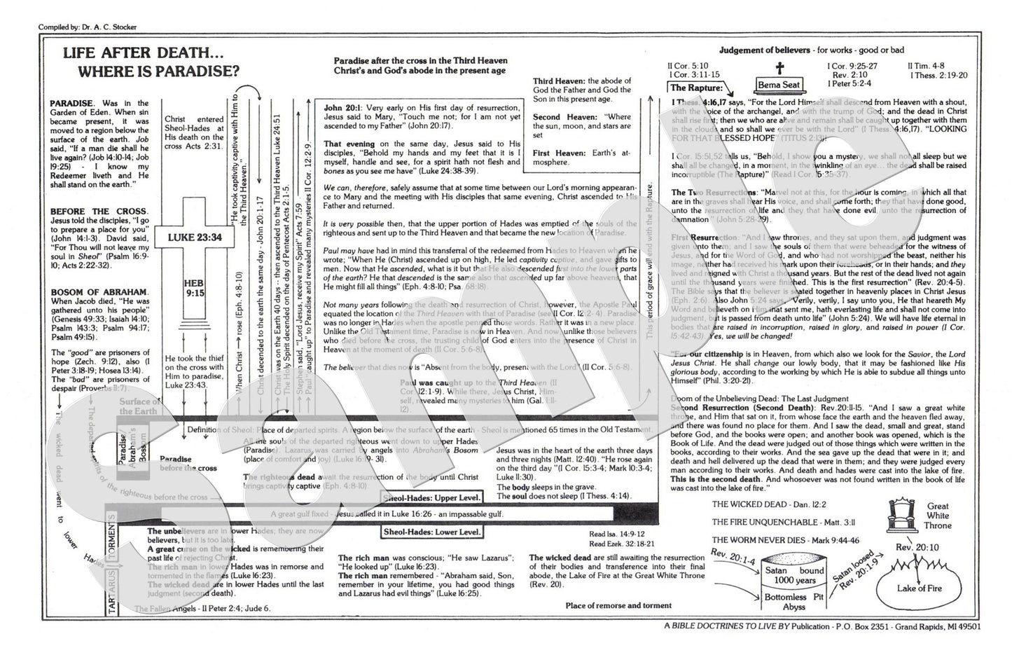 Life After Death…Where Is Paradise? - CHART