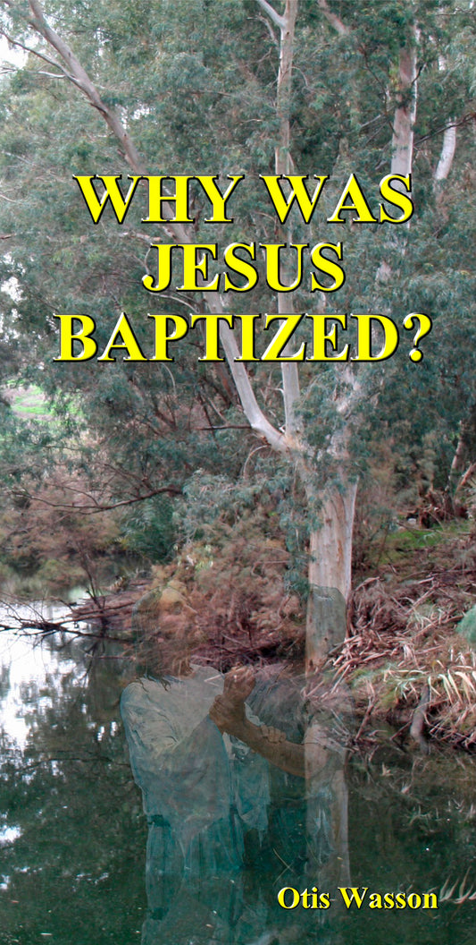 Why Was Jesus Baptized?