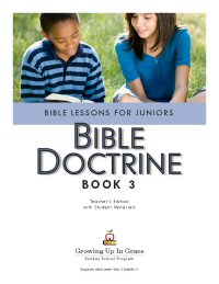 Growing Up In Grace: Bible Doctrine – Book 3 -CD-ROM with lessons in PDF format
