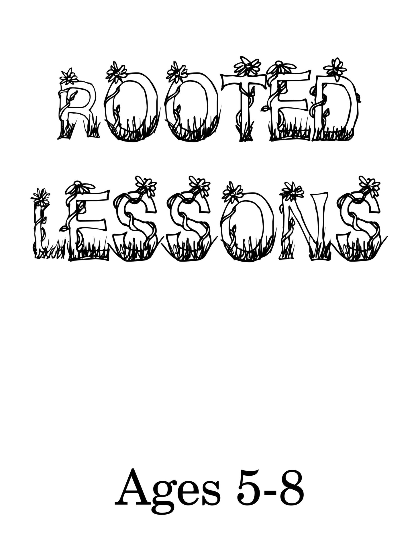 Rooted Lesson Book ages 5-8