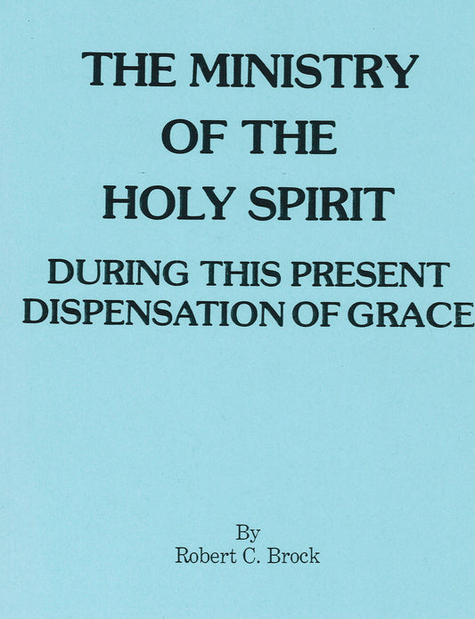 The Ministry of the Holy Spirit