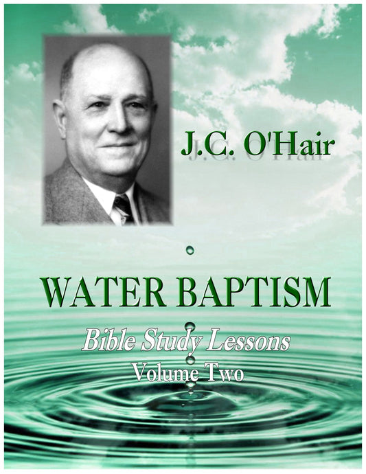 Water Baptism, Book 2